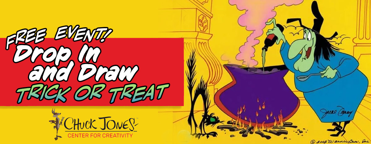 FREE EVENT Drop In and Draw - Witch Hazel's Trick or Treat